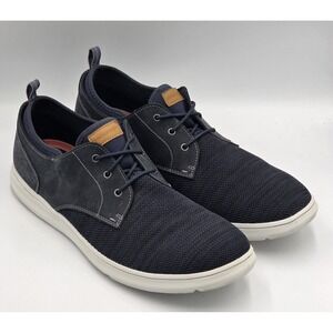 Rockport Zaden Plain Toe Oxford Men's Lace-Up Navy Blue Sneakers Shoes Size 15